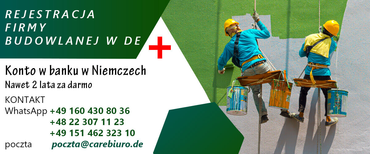 Rejestracja Gewerbe w Niemczech