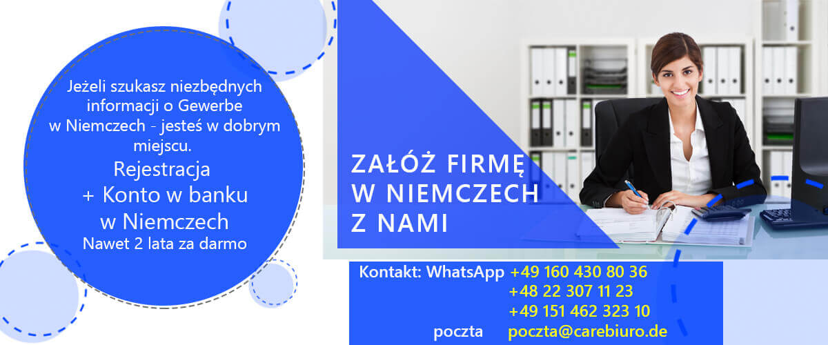 Założenie firmy w Niemczech